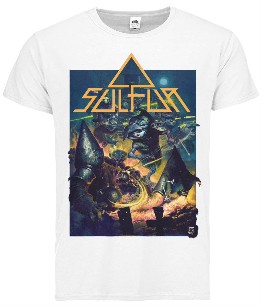 SULFUR Ultra-Realistic Printed T-shirt 100& Cotton